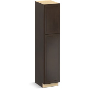 RELIABILT Parkstone II Tall Cabinet, Espresso Stained, 18" W, 2 Doors, Fully Assembled - 641131 | Lowe's Pro Supply